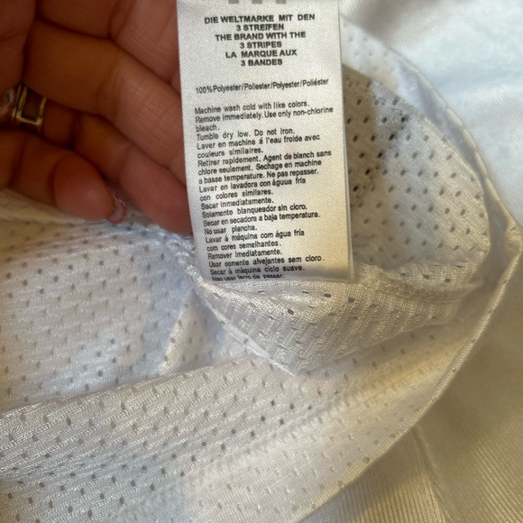 VTG Y2K Adidas White Notre Dame #10 Brady Quinn Football Jersey Youth S - Picture 9 of 17